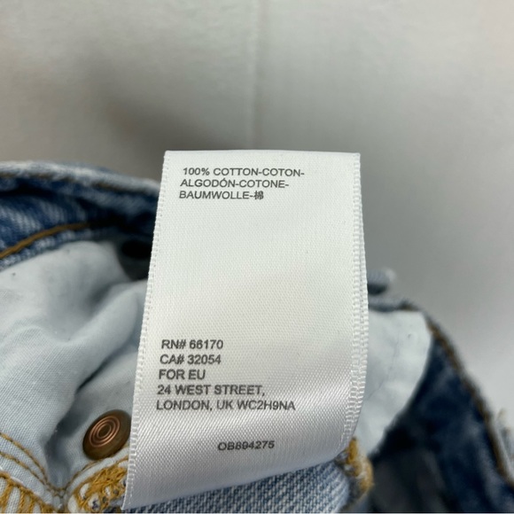 BDG High-Waisted Slim Straight Jean Sz 25 - Picture 11 of 11